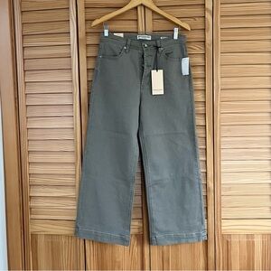 NWT Scotch & Soda Wide-Leg Crop - Button Fly